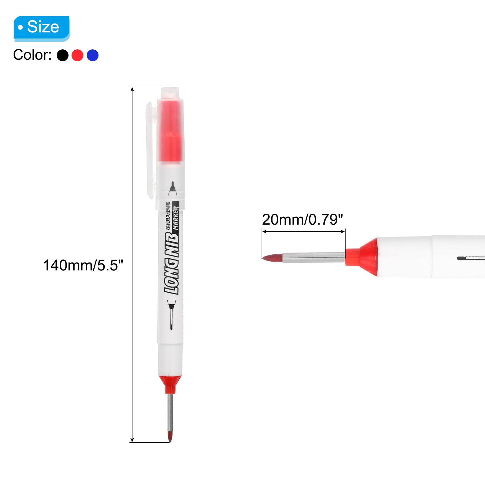 PATIKIL Deep Hole Marker Pens - Image 2