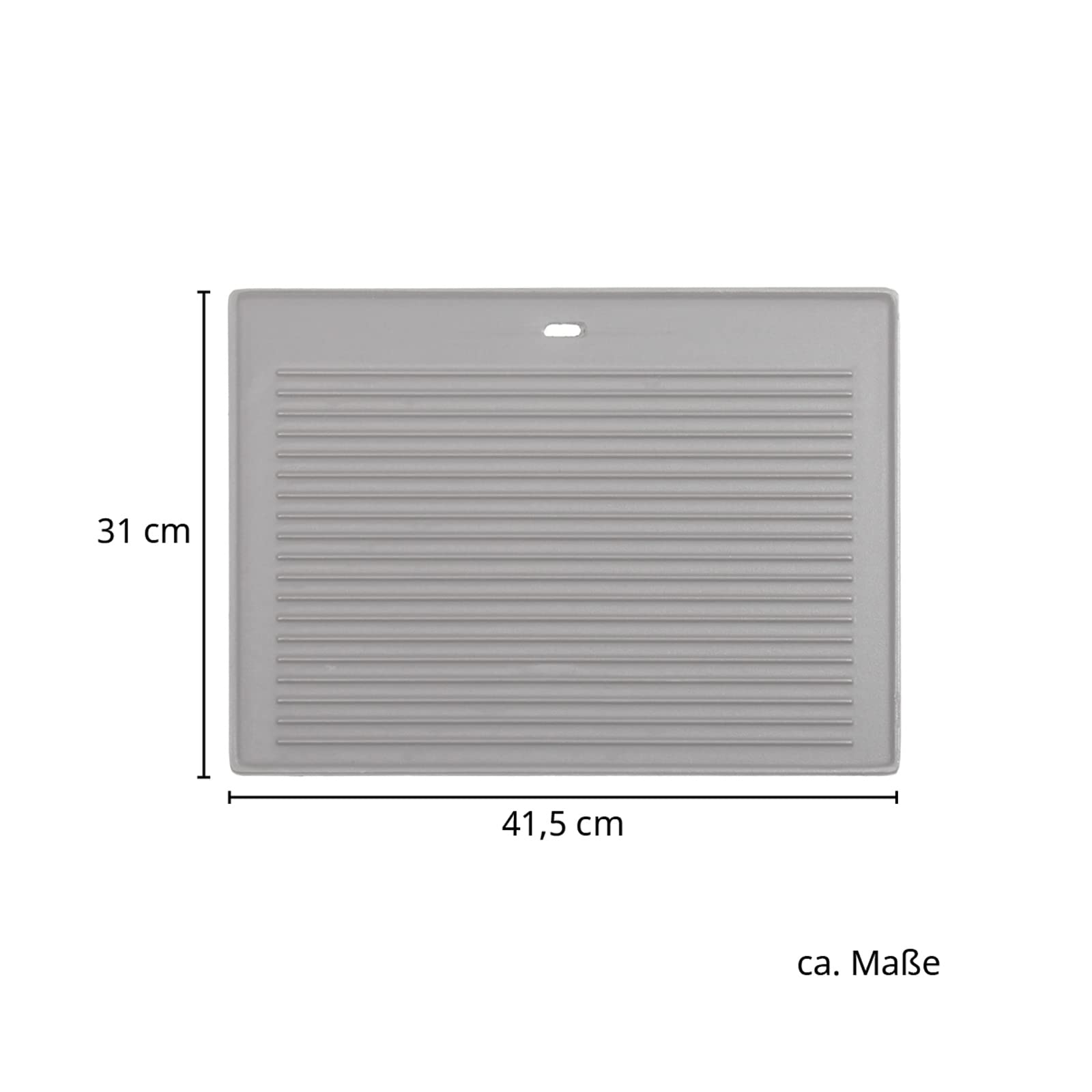 TAINO Grillplatte für PRO/RED Serie Wendeplatte Gusseisen Pizzaplatte Gasgrill-Zubehör Universal 5kg