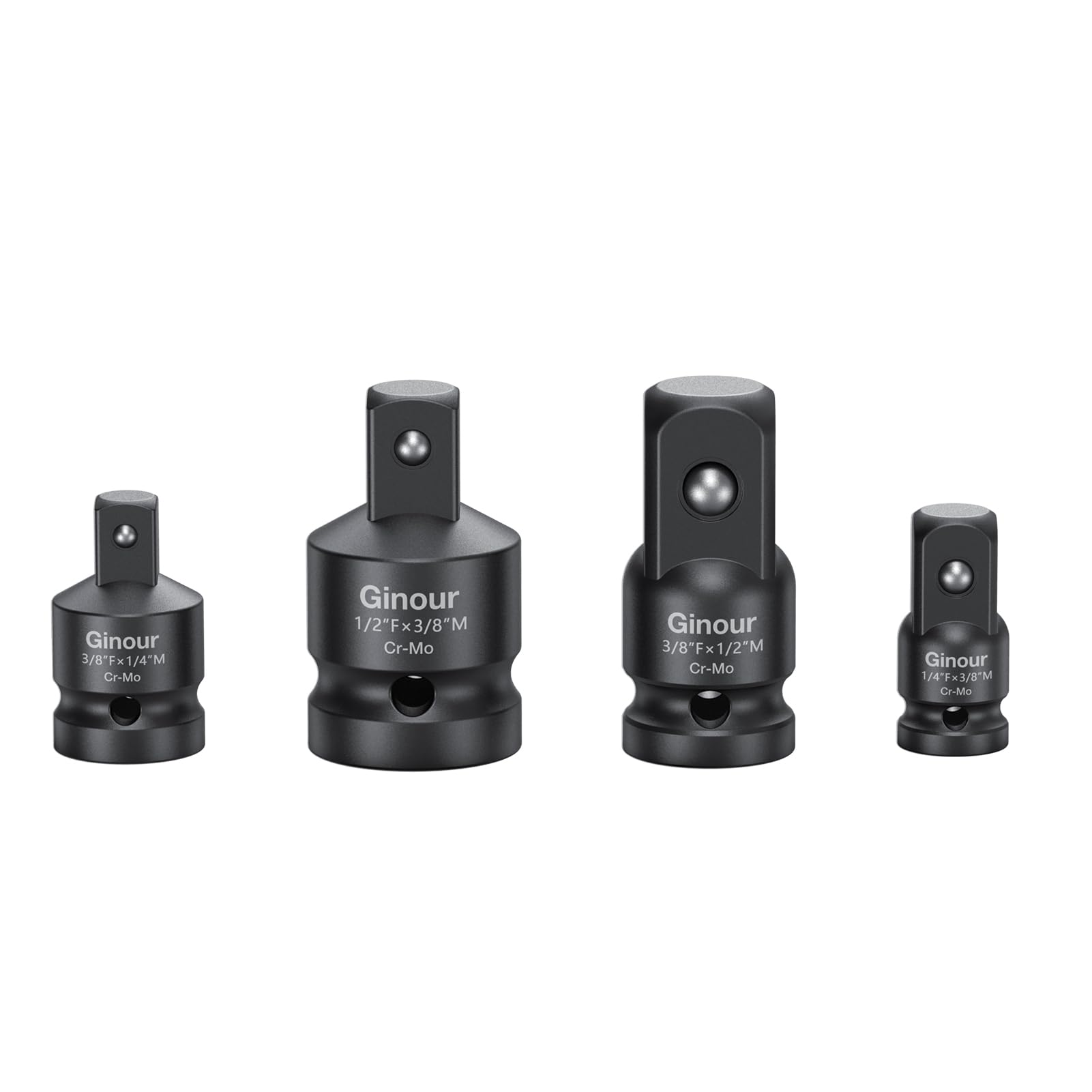 Stecknuss Adapter 1/2 Auf 3/8 – Für Schlagschrauber & Kraft-Steckschlüssel, Robustes Werkzeugzubehör