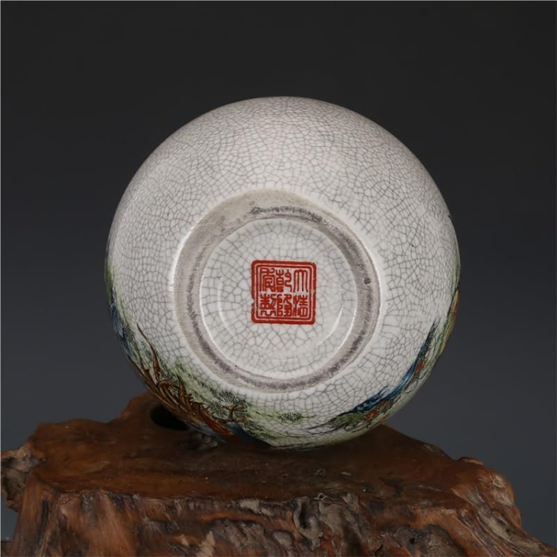 Vasen Wohndeko Wohnzimmer Regal Kreative Keramik Vase Hand bemalt Persönlichkeit Antikes Porzellan Chinesische Ornamente
