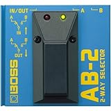 Cambio de guitarras, ajustes de efectos o amplificadores, o conmutación entre amplificador y afinador instantáneos