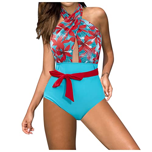 Mono de Mujer Trajes de baño Trajes de baño Traje de baño Adelgazante Traje de baño con Cuello en V Bikinis Sueltos