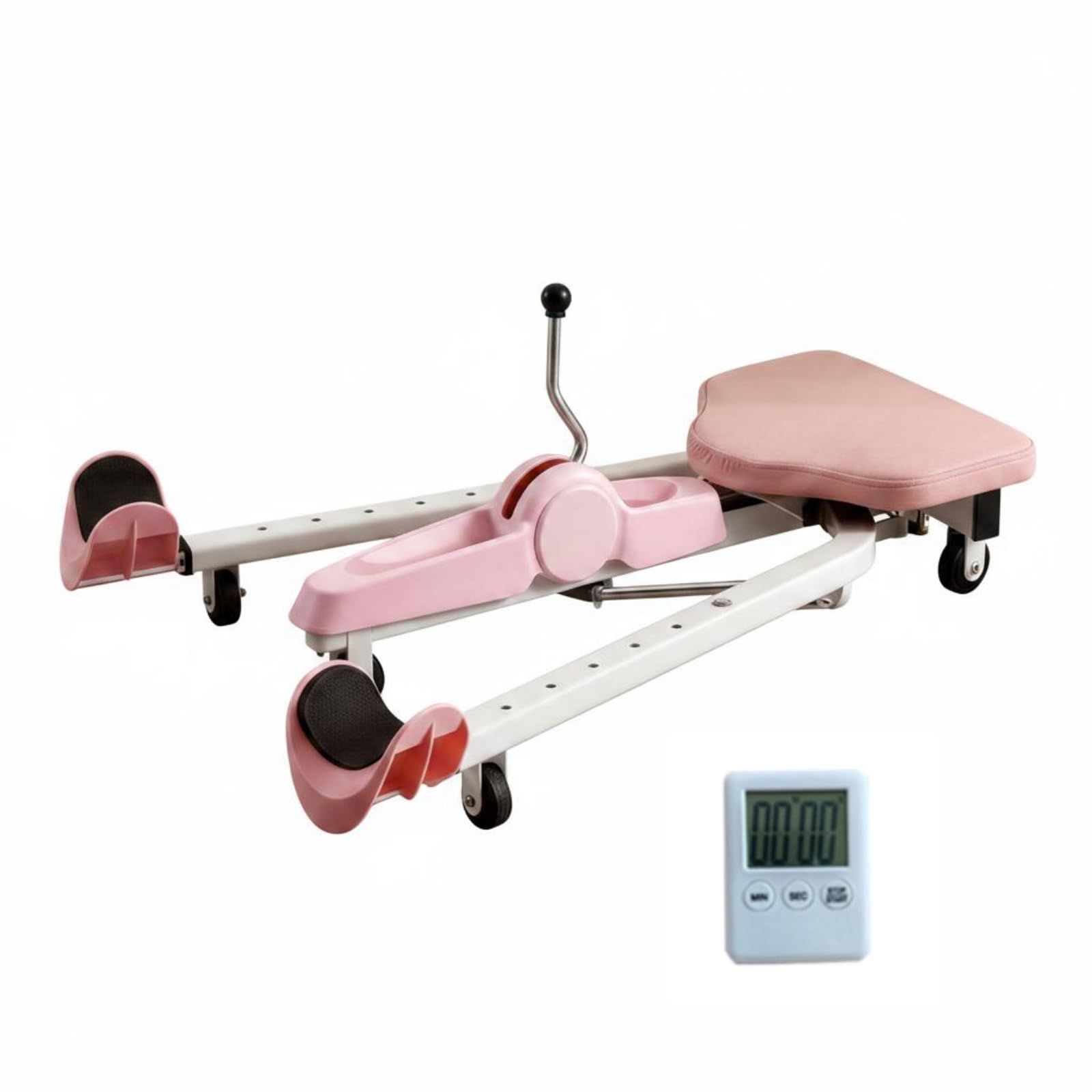 Baoblaze Leg Stretching Allungatore Gambe Macchina Spaccate Attrezzo Flessibilità Regolazione Continua Supporto Ergonomico capacità di Carico 150 kg Adatto per