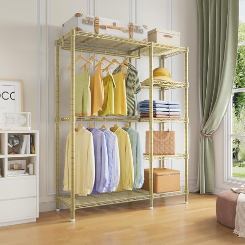Image of VIPEK V7 Garment Rack with Shelves Portable Closet for Hanging Clothes