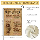 Zoom IMG-2 dog s house rules bandiere Zoom IMG-2 dog s house rules bandiere