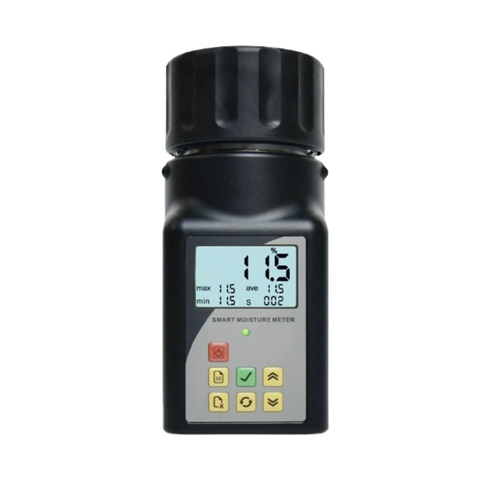 Amrttwy One Color Moisture Meter, Smart Grain Moisture Meter For 25 Kinds Of Corn, Rice, Wheat, Peanut, Portable Hygrometer, Peas Water And Tester Accurate Measurement