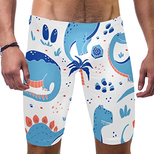 Bañador de dinosaurios para niños evita rozaduras pantalones de natación