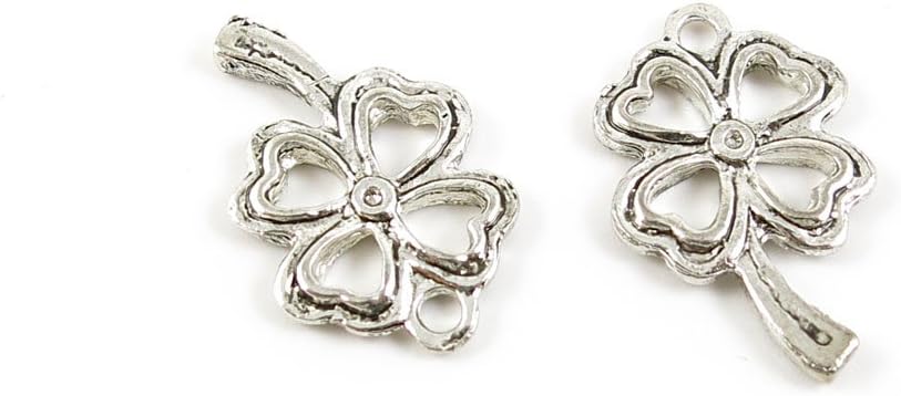 270x Ancient Silver Fashion Jewelry Making Charms ZH8778 Clover Wholesale Supplies Pendant Retro DIY Craft Alloys Lots Repair Jewellery Findings Accessoires