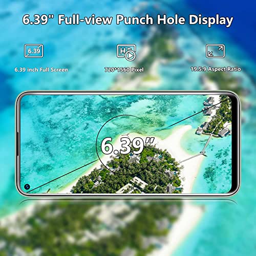 Oukitel C21 Pro Unlocked Cell Phone, 6.4" Hd+ Android 11 Unlocked Smartphone 4Gb+64Gb 256Gb Expandable 21Mp Camera 4000Mah Battery 4G Dual Sim Face/Fingerprint Id Otg (Green) #TOP1