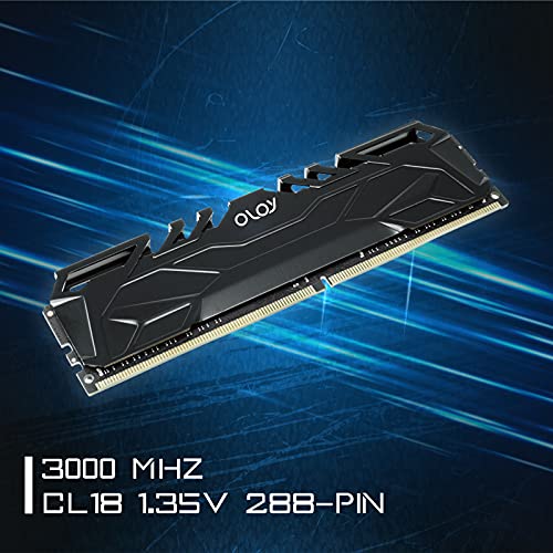 Image of OLOy DDR4 RAM 16GB (2x8GB) 3000 MHz CL16 1.35V 288-Pin Desktop Gaming UDIMM (MD4U083016BJDA)