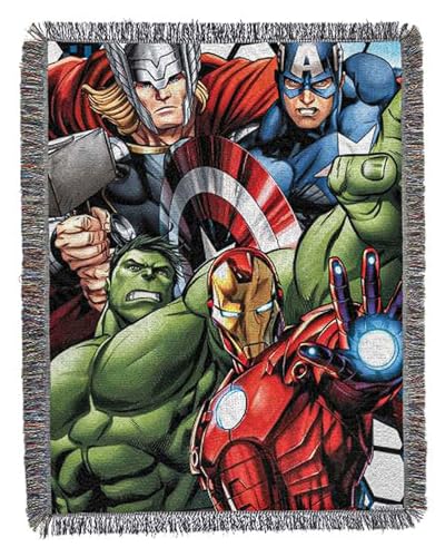Northwest Marvel Avengers, Mejor Equipo de Tapiz de The Company, 46 x 60 Pulgadas