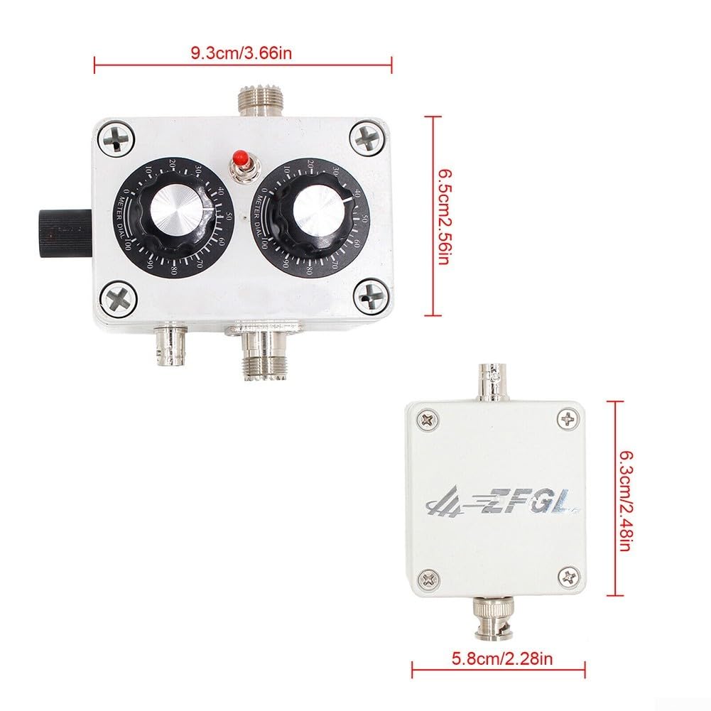 HG-20A - Antena de bucle pequeño 20W QRP para transceptores HF ICOM-705 5-30MHz 76-108MHz 110-150MHz 400-450MHz portátil