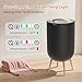 warmcozy Towel Warmer Black Bath Towel Warmers for Bathroom – Adjustable Timer, Ambient Light, Relaxation Mode, Auto Shut Off & Safety Lock – Fits Two 40