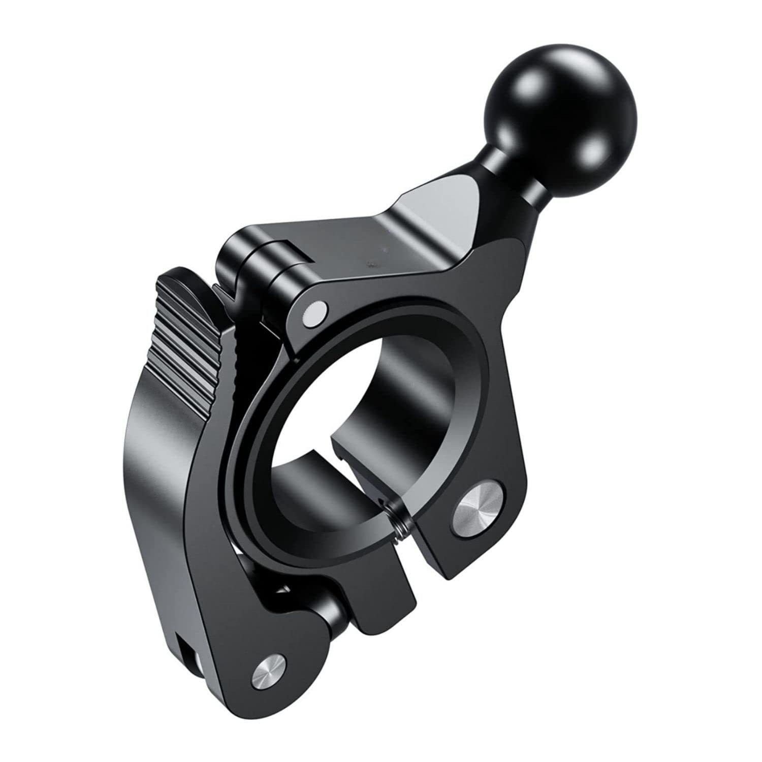 YELLOWFIN Aluminium Alloy Quick Release Clamp Mount Base Compatible with Motorcycle | Scooter | Bicycle (C3-Quick Release 17 MM Ball)-image-4