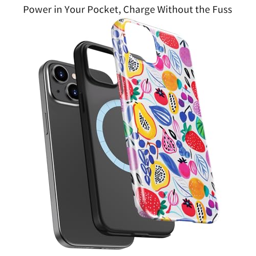 Coque iPhone 14 Plus chic et raffinée protection double couche fleurs sauvages