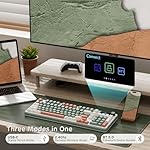 RK ROYAL KLUDGE S98 Mechanical Keyboard w/Smart Display & Knob, Top Mount 96% Wireless Mechanical Keyboard BT/2.4G/USB-C, Hot Swappable, Software Support, Creamy Sounding, 98 Keys - Image 2