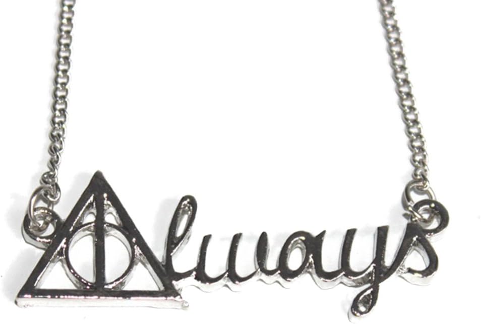 KorruptionHarry Potter And The Deathly Hallows Always Print Pendant Necklace Symbol