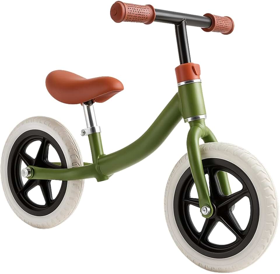 Bicicleta de Equilíbrio Wild Infantil Kidino - Sem Pedal, Balance Bike Estável e Segura +12 Meses – Desenvolve Coordenação Motora e Equilíbrio para Crianças