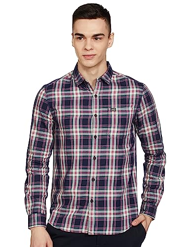 Image of THE Indian Garage CO Men Polycotton Slim Fit Shirt