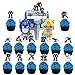 Toppers Torta Transformers, simyron 27 pezzi Transformers Decorazione Torta Kit Compleanno Cake Topper, Decorazione Torta per Bambini Ragazze Decorazione per Feste