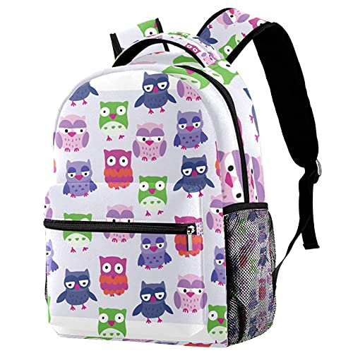 Sac à dos d'école décontracté pour le campus et les sorties de week-end colorées