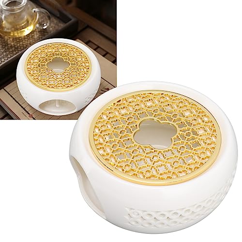 Calentador de té para evitar infusiones frías con portavelas 6