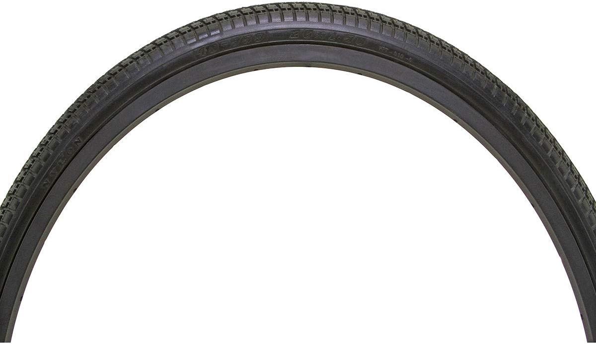Alta Bicycle Tire Duro 26 x 1.50 All Black Tire Twin March Tread