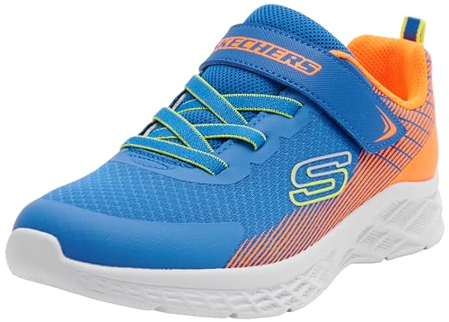 Skechers Jungen Microspec Ii Zovrix Sneaker, Royal Textile...