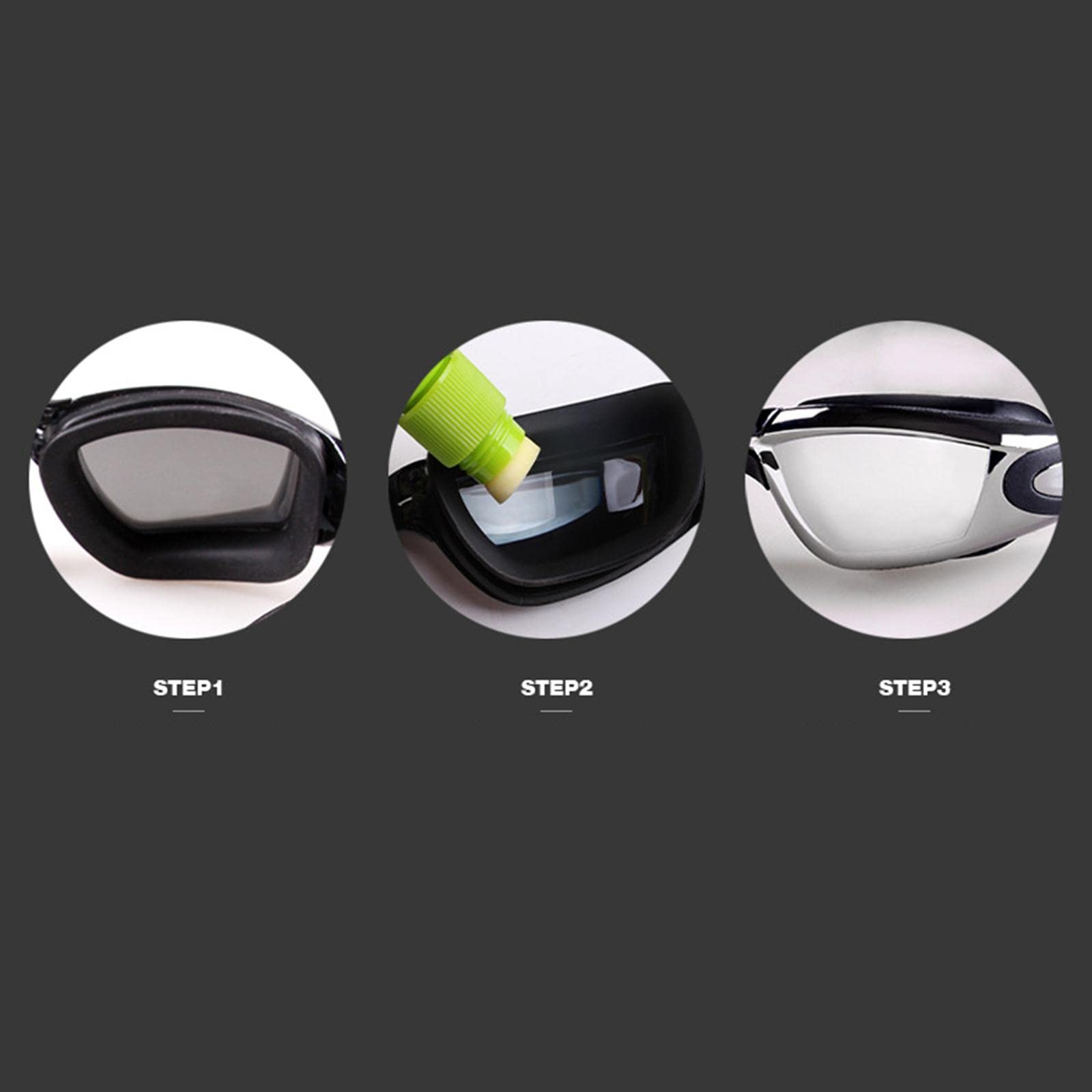 UJEAVETTE® 10Ml Anti Fog Spray Defogger Cleaner for Goggles Glasses Lenses Long Lasting