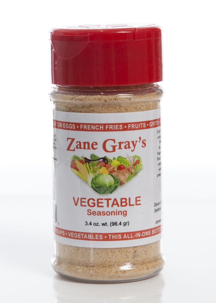 Zane Gray's Vegetable Seasoning (Bundle Pack of 3)