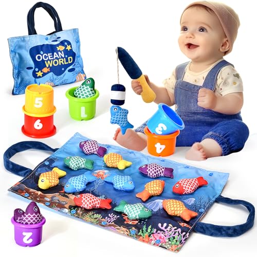 BAHIAKLO Cloth Fishing Game Set