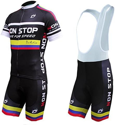 Dianno Nonstop Quality Cycling Set Jersey + bib Short.