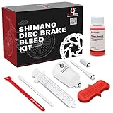 BleedZone for Shimano Brakes Bleed Kit - Hydraulic Brake Bleed Kit for Road Gravel, Mountain Bike Brakes with 60ml Mineral Oil Works with Shimano Hydraulic Brakes,Bicycle Brake Bleed Kit,MTB Bleed Kit
