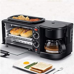 Mijn familie Breakfast Station, koffiezetapparaat, multifunctionele Koffiezetapparaat Pan Mini Oven Household Brood Pizza Oven Pan