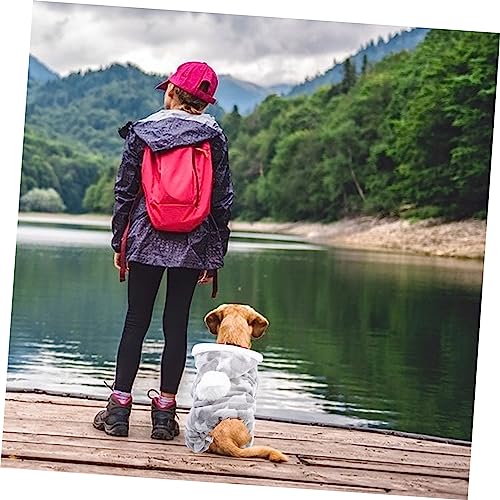 Disfraz para perro BESPORTBLE talla S con gorro coral miniatura 7