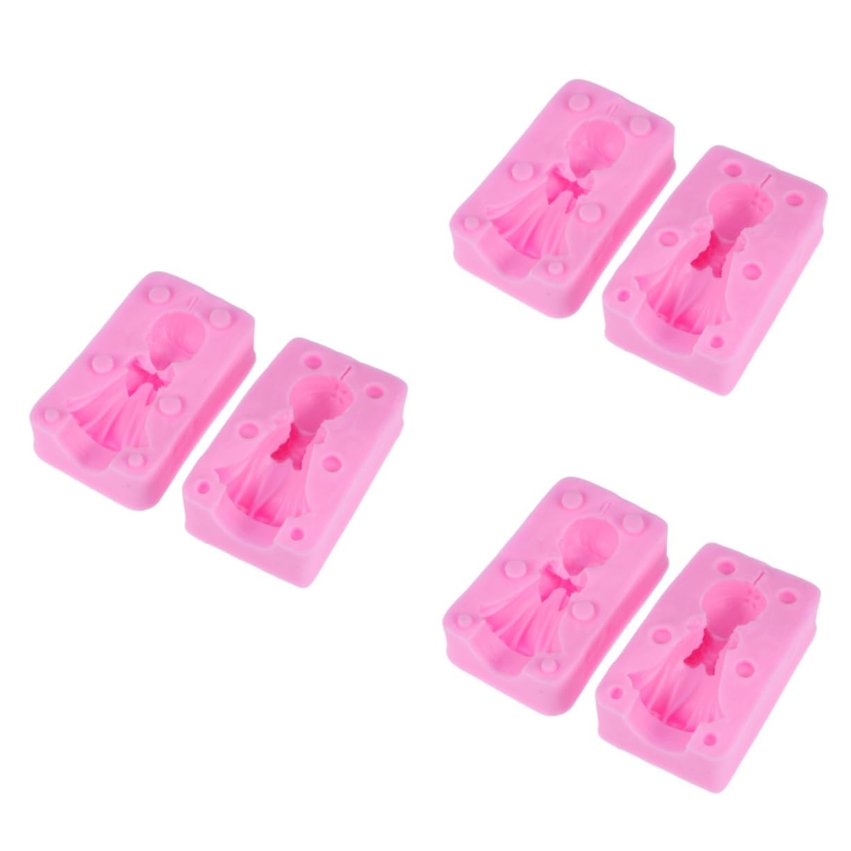 Cabilock 3 Uds Molde Para Pastel Moldes De Silicona Moldes Para Fondant De Silicona Moldes Para Hornear DIY Molde Para Hornear De Silicona