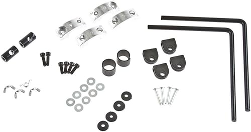 Miniatura 5 de Parabrisas SLMOTO de 4 ruedas, parabrisas de 4 ruedas ATV gran viuda para Polaris ATV Arctic Cat Honda Yamaha Can-Am y Kawasaki ATV Harley Davidson