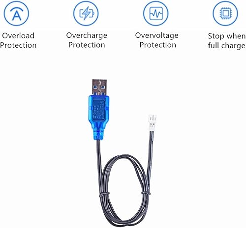 Miniatura 5 de Batería Lipo de 3.7V 220mAh 20C con enchufe PH2.0 para Holy Stone HS210 Mini Drone, RC Red Arrow 65 Air Plane, Apex FPV Drone 2 baterías RC y