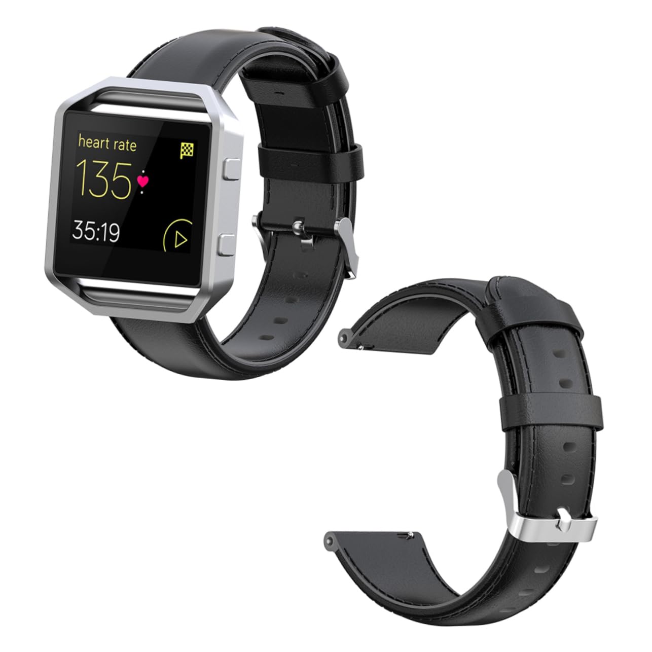 UKCOCO 3piezas Correa De Pu Para Reloj Inteligente Blaze Pulsera De Joyería Unisex Banda Ligera y Duradera Compatible Estilos y Ocasiones Especiales