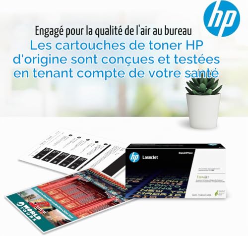 HP 201X CF400X, Cartouche de Toner HP Originale pour imprimantes, Compatible avec Les imprimantes HP LaserJet Pro M252N et M252DW, HP LaserJet Pro M274N, M277N et M277DW, Noir