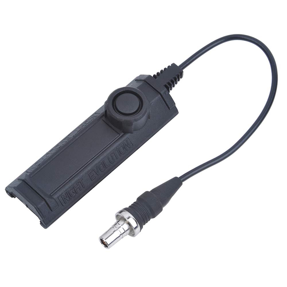 Tactical M300 M600 Flashlight Dual Function Switch,Flashlight Constant/Momentary Control For 20mm picatiny rail (Black)