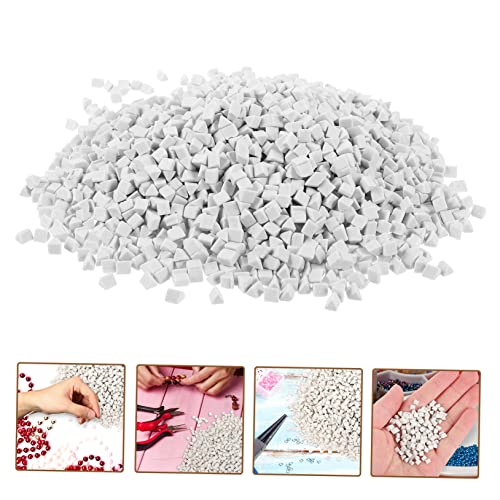 Abrasif de polissage céramique blanche triangle 4mm bijoux agate