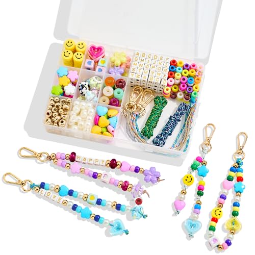 Kit fabrication perles de sac RepaTime pour bijoux et porte-clés DIY