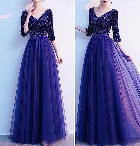 Vestidos Formais Para Mulheres Vestidos De Festas De Noite De Lantejoulas Longas Vestidos De Noiva