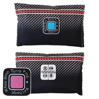 DYZI Reusable Car Dehumidifier Bag 400g – Moisture Absorber to Prevent Condensation, Damp & Foggy Windscreens – Silica Gel Dehumidifier (400gm)