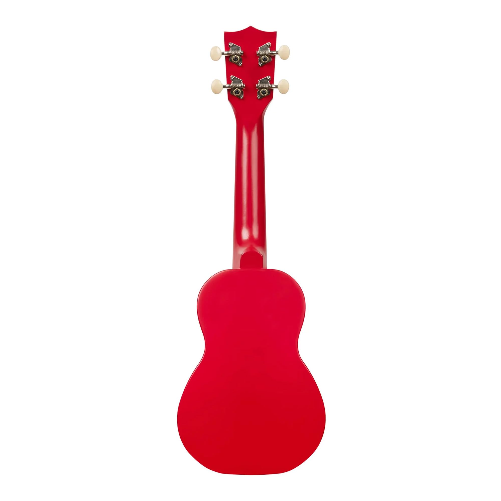 Kala Makala Shark MK-SS-RED - Red Sea Soprano Shark Ukulele, with Tote Bag