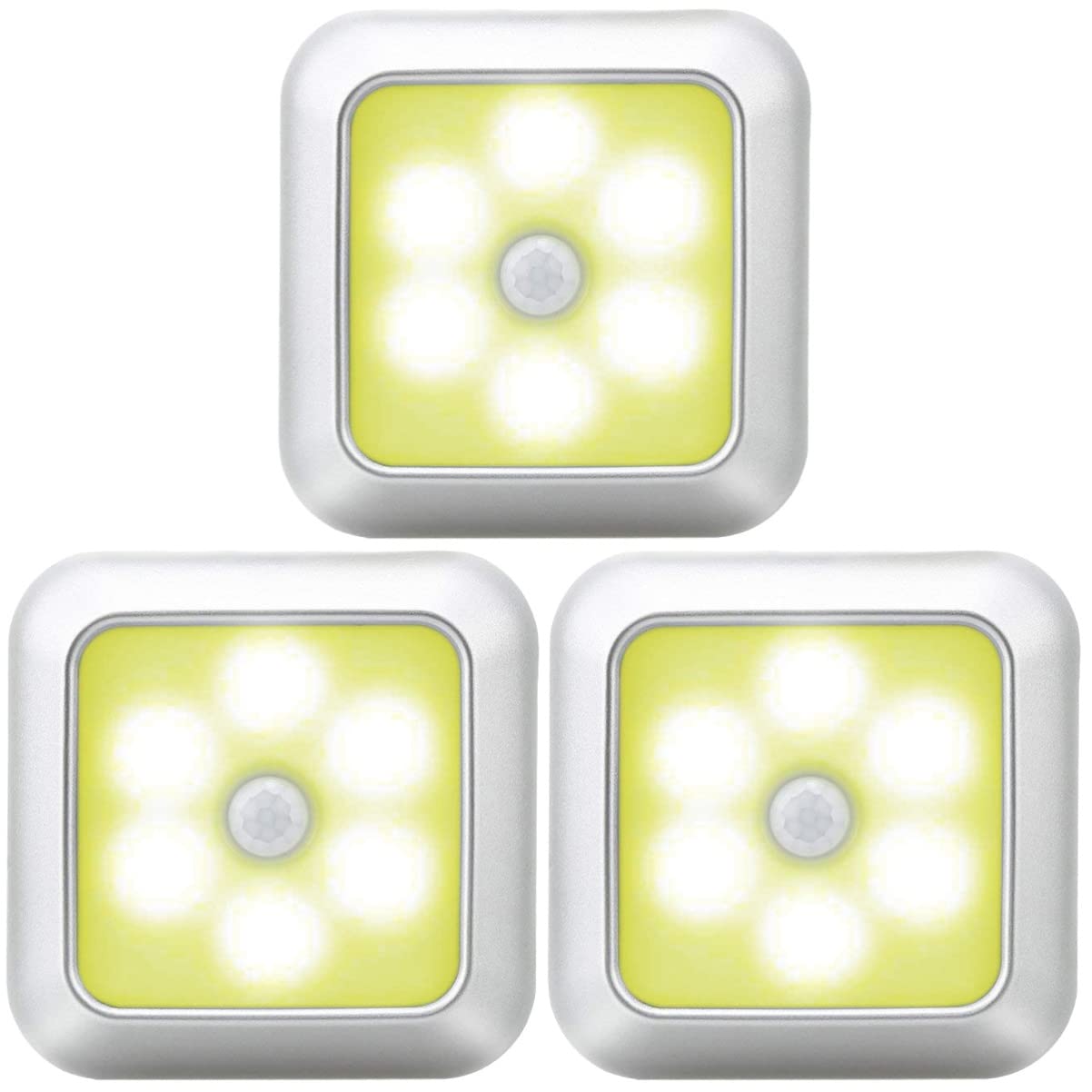 Luces de noche con sensor adhesivo para iluminar el pasillo de forma segura 2