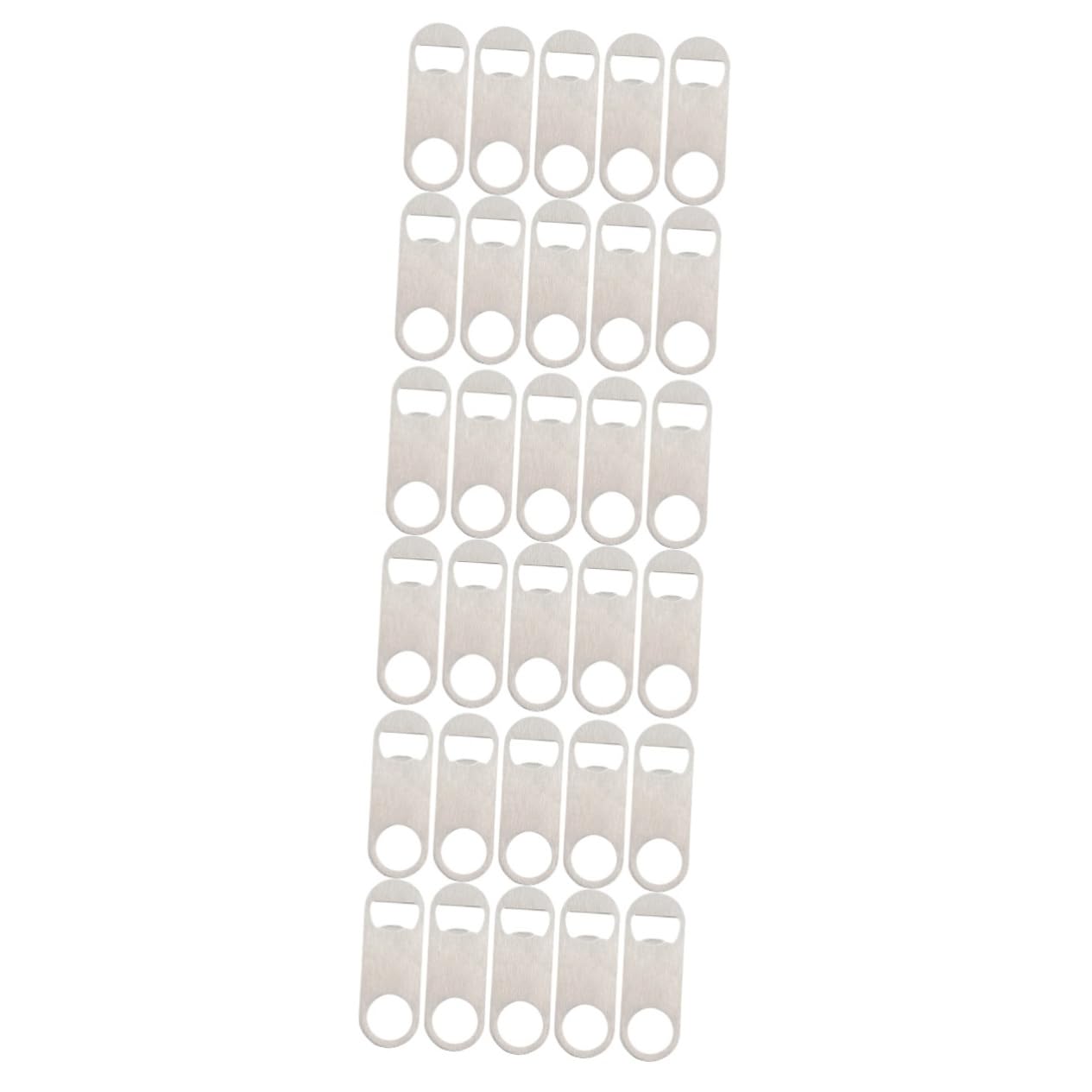 MAGICLULU 3 Ensembles Ouvre Bouteille Plat Acier Inoxydable Ouvre Canettes Et Bouteilles Multifonctionnel Pour Et Événements 10 Pièces * 3