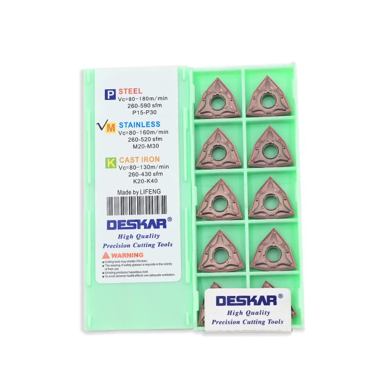 Deskar 100% oryginalny WNMG WNMG08 WNMG0804 WNMG080408 MA WNMG080408-MA LF6118 sześciokątna wkładka frezująca do szybkiego podawania