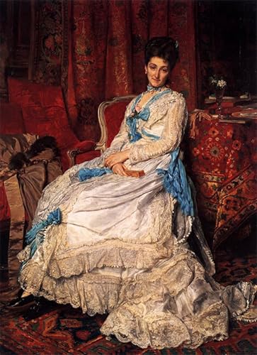 Impression Wall Art Portrait du marquis de Manzanedo Meissonier tableau moderne 60x90